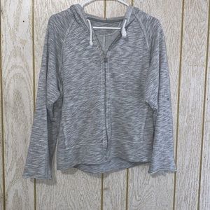 Gray Calvin Klein performance jacket